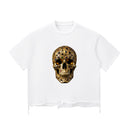 Snow Wash Raw-Hem Boxy T-shirt