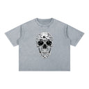 Mineral Wash Boxy Cotton T-Shirt