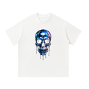 Liquid Metal Dripping Skull T-Shirt