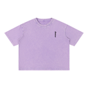 Mineral Wash Boxy Cotton T-Shirt