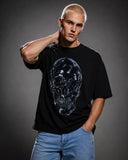 Limited Edition Chrome Skull Tees for Wearable Art Collectors