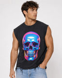 Sorona Skull Graphic Tee Bases for Comfort-Focused Streetwear