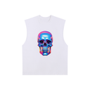 Raw Edge Cotton Tank Top