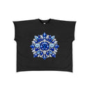 Raw Edge Boxy Non-Shrink T-Shirt