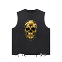 Snow Washed Raw-Hem Tank Top
