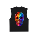 Raw Edge Cotton Tank Top