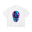 Snow Wash Raw-Hem Boxy T-shirt