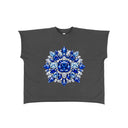 Raw Edge Boxy Non-Shrink T-Shirt