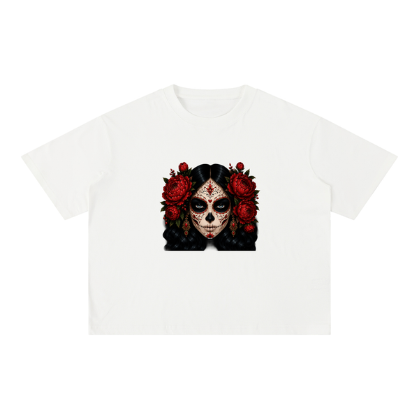 Mineral Wash Boxy Cotton T-Shirt