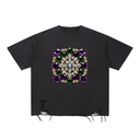 Snow Washed Raw-Hem T-Shirt