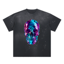 Hand-Frayed Sunfade Paint Splatter T-Shirt