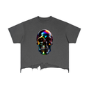 Vintage Wash Boxy Distressed Hem T-Shirt