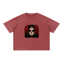 Mineral Wash Boxy Cotton T-Shirt