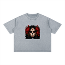 Mineral Wash Boxy Cotton T-Shirt