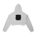 Essential Cropped Zip-Up Hoodie