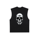 Raw Edge Cotton Tank Top