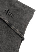 Snow Washed Boxy Hooded Tank Top