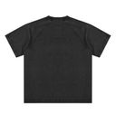 Vintage Washed Raglan Cotton T-Shirt