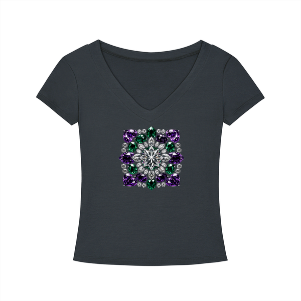 Tencel Slim Fit V-Neck T-Shirt