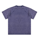 Vintage Washed Raglan Cotton T-Shirt