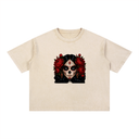 Mineral Wash Boxy Cotton T-Shirt