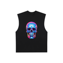 Raw Edge Cotton Tank Top