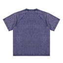 Vintage Washed Raglan Cotton T-Shirt