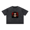 Mineral Wash Boxy Cotton T-Shirt
