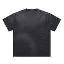 Silver chrome Jeweled Skull Wearable Art - T-shirt