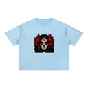 Mineral Wash Boxy Cotton T-Shirt