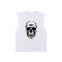 Raw Edge Cotton Tank Top