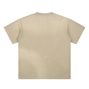 Hand-Frayed Sunfade Paint Splatter T-Shirt