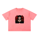 Mineral Wash Boxy Cotton T-Shirt