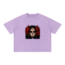 Mineral Wash Boxy Cotton T-Shirt