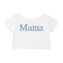 Off-Shoulder Rolled Hem Cotton T-Shirt