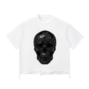 Snow Wash Raw-Hem Boxy T-shirt