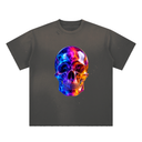 Hand-Frayed Sunfade Paint Splatter T-Shirt