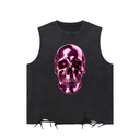 Snow Washed Raw-Hem Tank Top