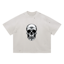 Vintage Washed Distressed Boxy Oversized T-Shirt