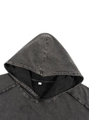 Snow Washed Boxy Hooded Tank Top