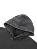 Snow Wash Fleece Oversize Hoodie