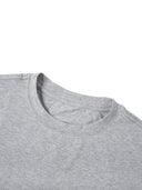 Unisex Classic Crew Neck Cotton T-Shirt