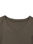 Tencel Slim Fit V-Neck T-Shirt